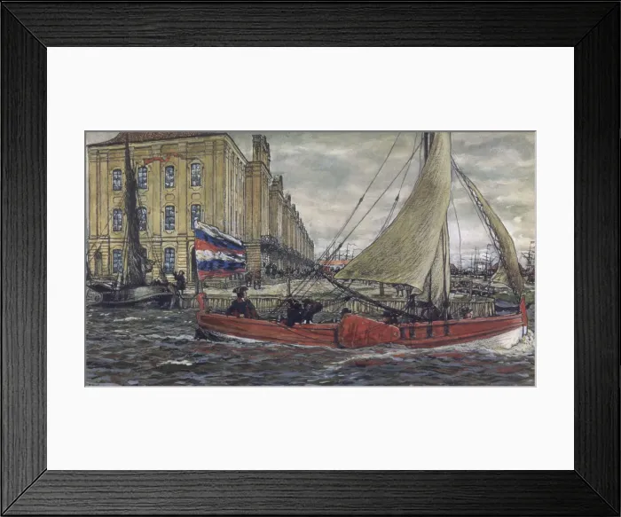 Framed Print : The Botik of Peter the Great, 1906. Artist: Lanceray (Lansere), Evgeny Evgenyevich (1875-1946) Framed Print : The Botik of Peter the Great, 1906. Artist: Lanceray (Lansere), Evgeny Evgenyevich (1875-1946)