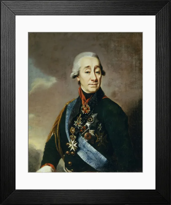 Framed Print : Portrait of Ivan Varfolomeevich Lamb (1764-1801), 1801. Artist: Levitsky, Dmitri Grigorievich (1735-1822) Framed Print : Portrait of Ivan Varfolomeevich Lamb (1764-1801), 1801. Artist: Levitsky, Dmitri Grigorievich (1735-1822)