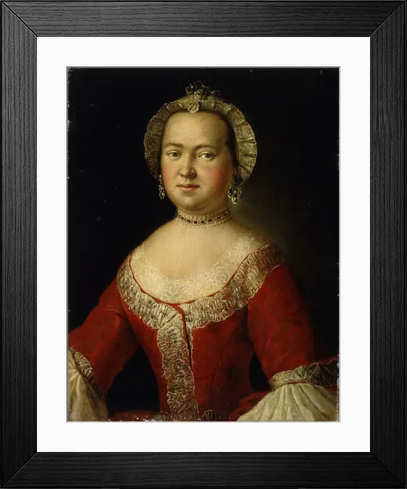 Framed Print : Portrait of Vera Dmitrievna Rezvaya (1809-1849), Early 19th century. Artist: Anonymous Framed Print : Portrait of Vera Dmitrievna Rezvaya (1809-1849), Early 19th century. Artist: Anonymous