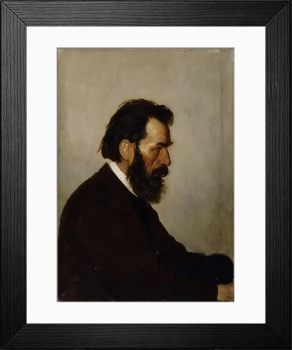 Framed Print : Portrait of the architect Alexey Ivanovich Shevtsov, 1869. Artist: Repin, Ilya Yefimovich (1844-1930) Framed Print : Portrait of the architect Alexey Ivanovich Shevtsov, 1869. Artist: Repin, Ilya Yefimovich (1844-1930)