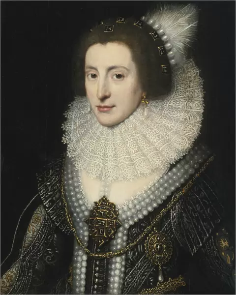 Elizabeth Stuart (1596-1662), Queen of Bohemia, ca 1642. Artist: Mierevelt, Michiel Jansz. van (1566-1641)
