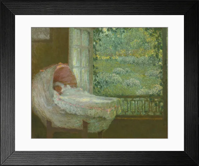 Framed Print : The Cradle, 1905. Artist: Le Sidaner, Henri (1862-1939) Framed Print : The Cradle, 1905. Artist: Le Sidaner, Henri (1862-1939)