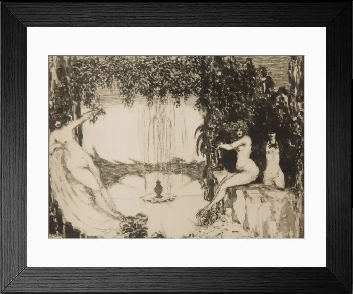 Framed Print : Pastorale, 1907. Artist: Feofilaktov, Nikolai Petrovich (1878-1941) Framed Print : Pastorale, 1907. Artist: Feofilaktov, Nikolai Petrovich (1878-1941)