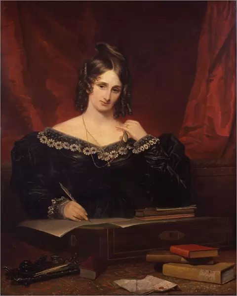 Mary Shelley, 1831. Artist: Stump, Samuel John (1778-1863)