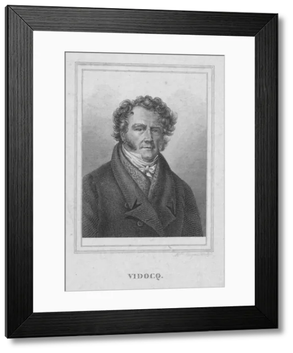 Framed Print : Eugene Francois Vidocq (1775-1857), c. 1830-1840. Artist: Coignet, Marie Gabrielle (1793-?) Framed Print : Eugene Francois Vidocq (1775-1857), c. 1830-1840. Artist: Coignet, Marie Gabrielle (1793-?)