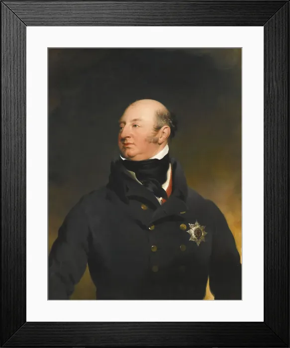 Framed Print : Portrait of Prince Frederick Augustus, Duke of York and Albany (1763-1827). Artist: Lawrence, Sir Thomas (1769-1830) Framed Print : Portrait of Prince Frederick Augustus, Duke of York and Albany (1763-1827). Artist: Lawrence, Sir Thomas (1769-1830)