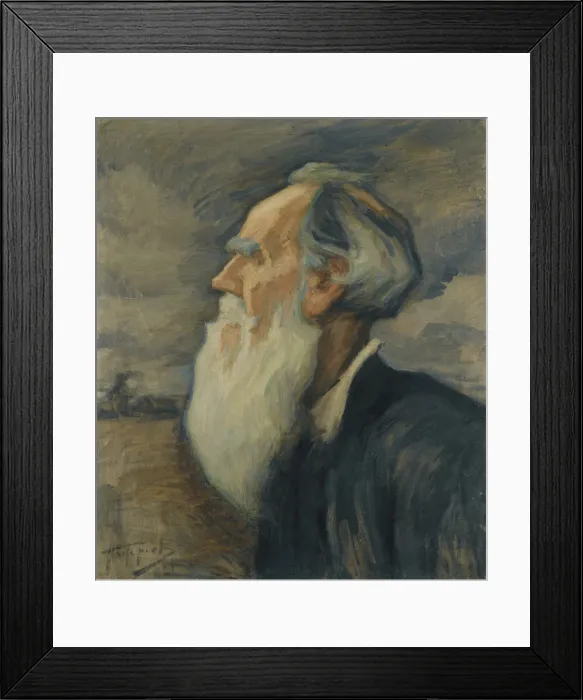 Framed Print : Portrait of Leo Tolstoy. Artist: Pasternak, Leonid Osipovich (1862-1945) Framed Print : Portrait of Leo Tolstoy. Artist: Pasternak, Leonid Osipovich (1862-1945)