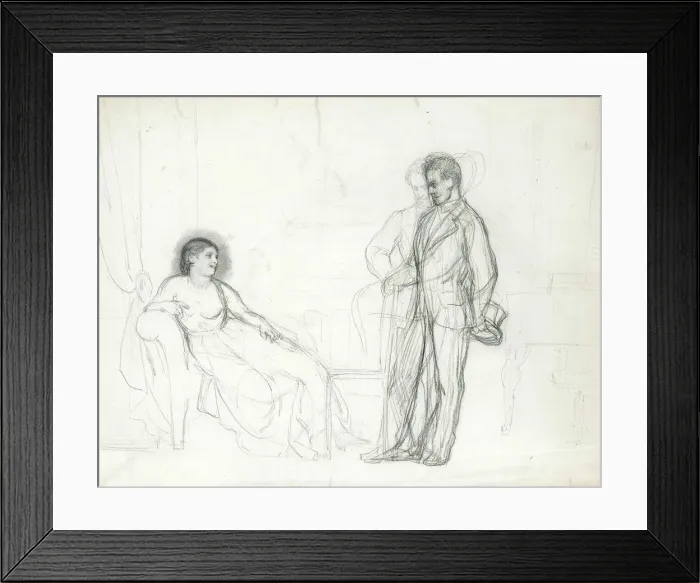 Framed Print : Adelina Patti as Violetta in the opera La traviata by Giuseppe Verdi, End 1860s-Early 1870s. Artist: Repin, Ilya Yefimovich (1844-1930) Framed Print : Adelina Patti as Violetta in the opera La traviata by Giuseppe Verdi, End 1860s-Early 1870s. Artist: Repin, Ilya Yefimovich (1844-1930)