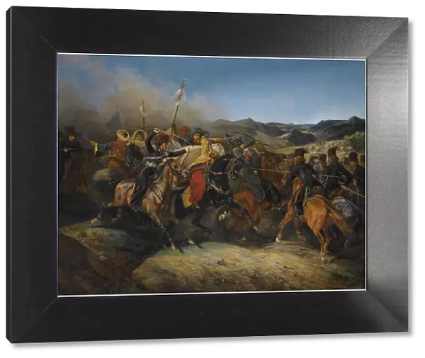 A scene from the Russo-Turkish War. Artist: Vernet, Horace, (Circle of)