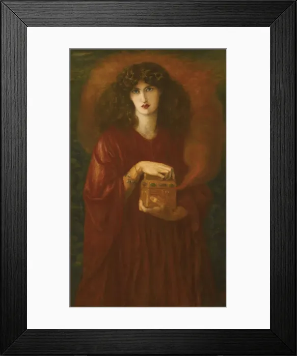 Framed Print : Pandora, 1871. Artist: Rossetti, Dante Gabriel (1828-1882) Framed Print : Pandora, 1871. Artist: Rossetti, Dante Gabriel (1828-1882)