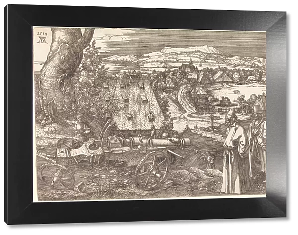 Landscape with a Cannon, 1518. Artist: Durer, Albrecht (1471-1528)