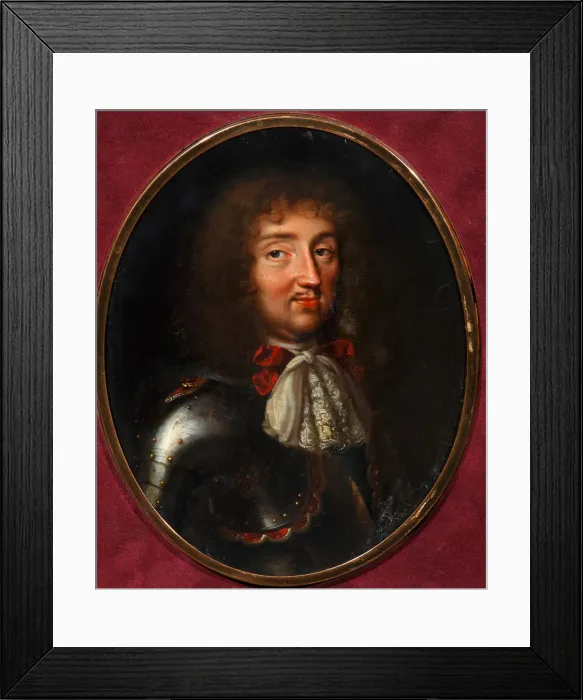 Framed Print : Louis XIV, King of France (1638-1715), 1680s. Artist: Bernard, Samuel (1615-1687) Framed Print : Louis XIV, King of France (1638-1715), 1680s. Artist: Bernard, Samuel (1615-1687)