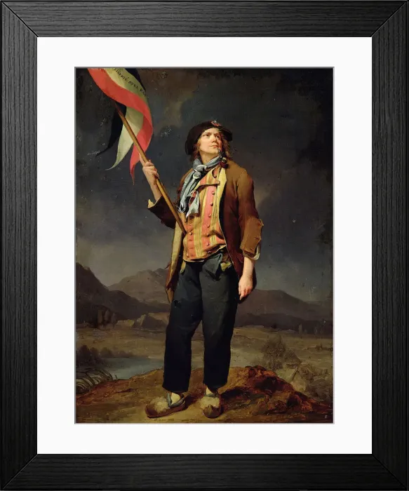 Framed Print : The Singer Chenard, as a Sans-Culotte, 1792. Artist: Boilly, Louis-Leopold (1761-1845) Framed Print : The Singer Chenard, as a Sans-Culotte, 1792. Artist: Boilly, Louis-Leopold (1761-1845)