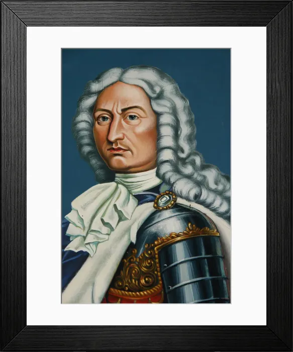 Framed Print : Dimitrie Cantemir (1673-1723). Artist: Anonymous Framed Print : Dimitrie Cantemir (1673-1723). Artist: Anonymous