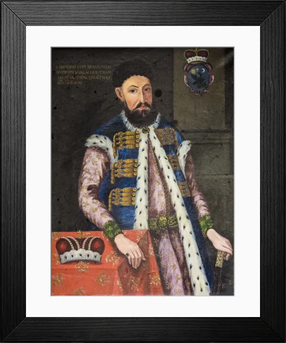 Framed Print : Portrait of Constantin Brancoveanu (1654-1714), Prince of Wallachia, 1696. Artist: Anonymous Framed Print : Portrait of Constantin Brancoveanu (1654-1714), Prince of Wallachia, 1696. Artist: Anonymous