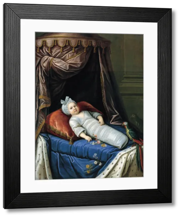Framed Print : Portrait of Louis XIV (1638-1715) as Baby, ca 1638. Artist: Anonymous Framed Print : Portrait of Louis XIV (1638-1715) as Baby, ca 1638. Artist: Anonymous