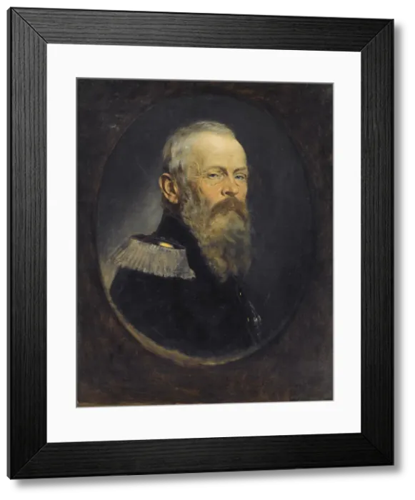 Framed Print : Portrait of Luitpold, Prince Regent of Bavaria (1821-1912), 1893. Artist: Wimmer, Rudolph (1849-1915) Framed Print : Portrait of Luitpold, Prince Regent of Bavaria (1821-1912), 1893. Artist: Wimmer, Rudolph (1849-1915)