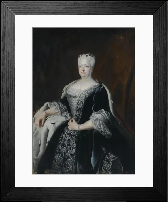 Framed Print : Sophia Dorothea of Hanover (1687-1757), Queen consort in Prussia. Artist: Pesne, Antoine, School (1683-1757) Framed Print : Sophia Dorothea of Hanover (1687-1757), Queen consort in Prussia. Artist: Pesne, Antoine, School (1683-1757)