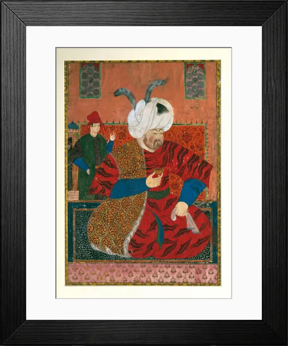 Framed Print : Portrait of Selim II (1524-1574), Sultan of the Ottoman Empire, Between 1570 and 1590. Artist: Anonymous Framed Print : Portrait of Selim II (1524-1574), Sultan of the Ottoman Empire, Between 1570 and 1590. Artist: Anonymous