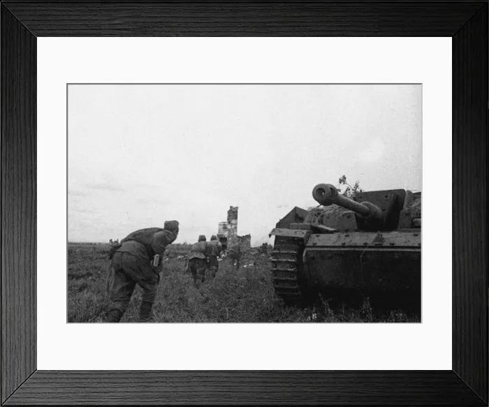 Framed Print : Operation Kutuzov. Artist: Anonymous Framed Print : Operation Kutuzov. Artist: Anonymous
