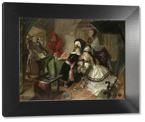 Marie Antoinette. Artist: Ward, Edward Matthew (1816-1879)