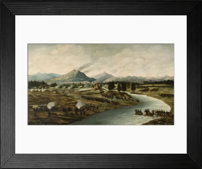 Framed Print : The Battle of the Alma on September 20, 1854, c. 1875. Artist: Anonymous Framed Print : The Battle of the Alma on September 20, 1854, c. 1875. Artist: Anonymous