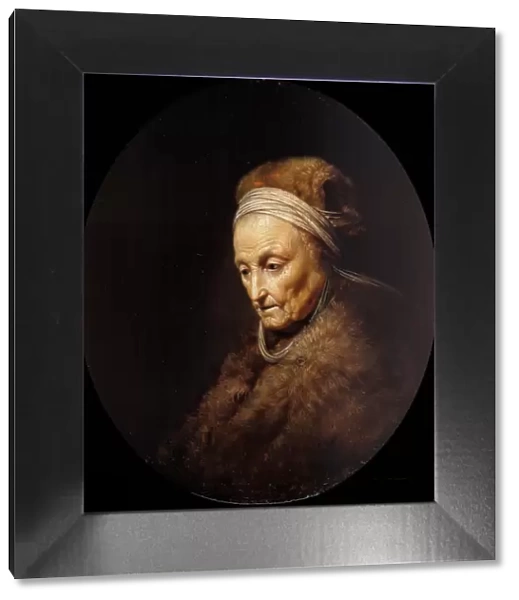 Portrait of Rembrandts Mother. Artist: Dou, Gerard (Gerrit) (1613-1675)