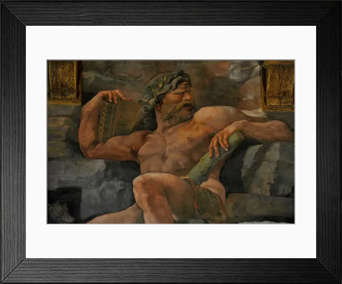 Framed Print : The Fall of the Giants (Sala dei Giganti), 1536. Artist: Romano, Giulio (1499-1546) Framed Print : The Fall of the Giants (Sala dei Giganti), 1536. Artist: Romano, Giulio (1499-1546)