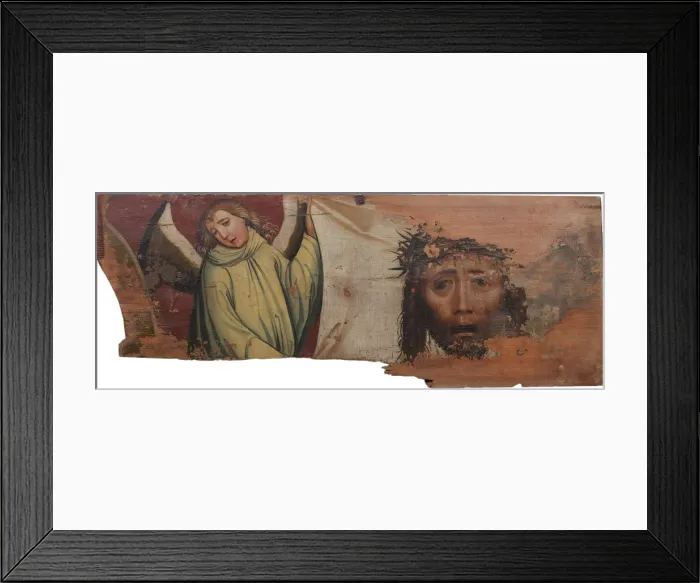 Framed Print : The veil of Saint Veronica, Early16th century. Artist: Anonymous Framed Print : The veil of Saint Veronica, Early16th century. Artist: Anonymous