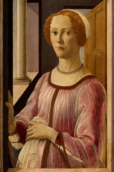 Portrait of Smeralda Bandinelli, ca 1475. Artist: Botticelli, Sandro (1445-1510)