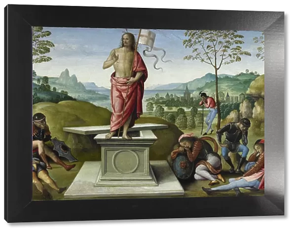 The Resurrection, 1496-1500. Artist: Perugino (ca. 1450-1523)