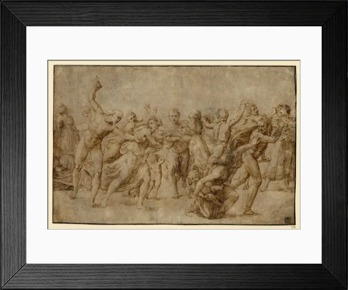 Framed Print : The Massacre of the Innocents, c. 1512. Artist: Raphael (1483-1520) Framed Print : The Massacre of the Innocents, c. 1512. Artist: Raphael (1483-1520)
