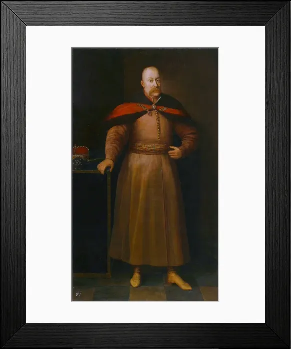 Framed Print : Portrait of Janusz Radziwill (1612-1655), 1652-1654. Artist: Schultz, Daniel, the Younger (1615-1683) Framed Print : Portrait of Janusz Radziwill (1612-1655), 1652-1654. Artist: Schultz, Daniel, the Younger (1615-1683)