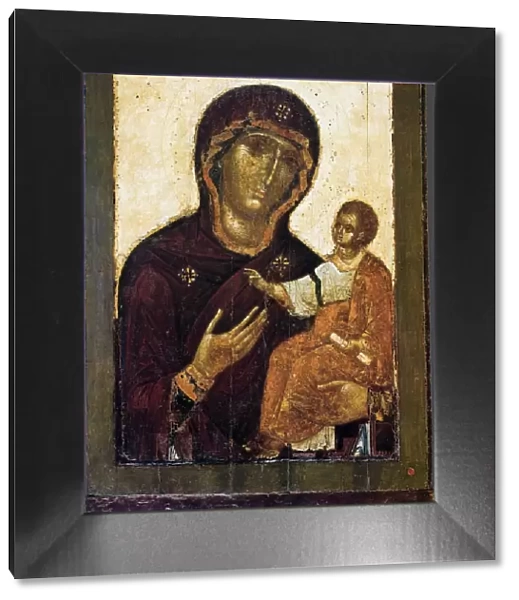 The Virgin Hodegetria, 12th century. Artist: Russian icon