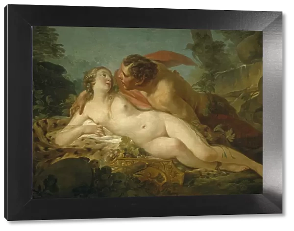 Jupiter and Antiope, 1745-1747. Artist: Pierre, Jean-Baptiste Marie (1714-1789)