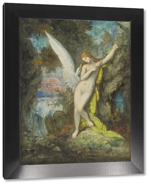 Leda and the Swan. Artist: Moreau, Gustave (1826-1898)