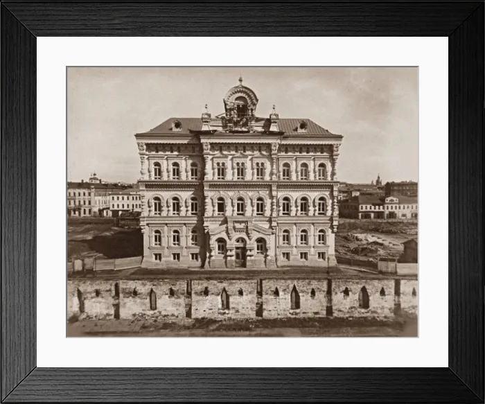 Framed Print : The Polytechnic Museum in Moscow, 1882. Artist: Anonymous Framed Print : The Polytechnic Museum in Moscow, 1882. Artist: Anonymous