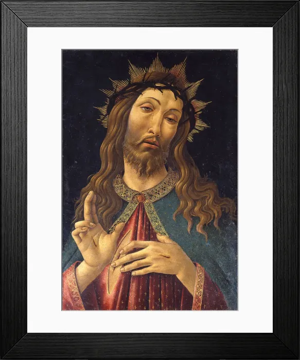 Framed Print : Christ Crowned with Thorns, c. 1500. Artist: Botticelli, Sandro (1445-1510) Framed Print : Christ Crowned with Thorns, c. 1500. Artist: Botticelli, Sandro (1445-1510)