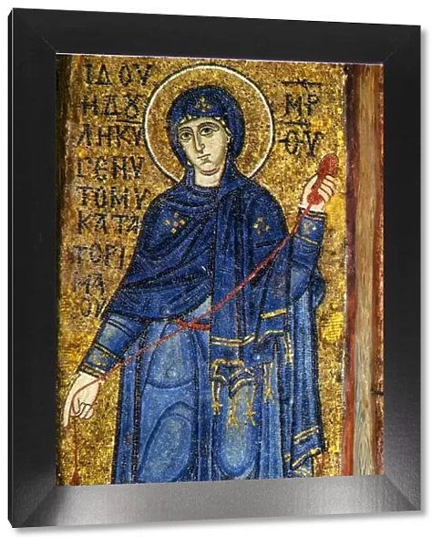 The Virgin fron the Annunciation, 11th century. Artist: Byzantine Master