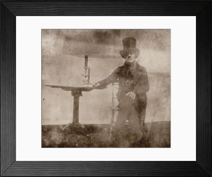 Framed Print : Sir David Brewster (1781-1868), ca 1841. Artist: Talbot, William Henry Fox (1800-1877) Framed Print : Sir David Brewster (1781-1868), ca 1841. Artist: Talbot, William Henry Fox (1800-1877)