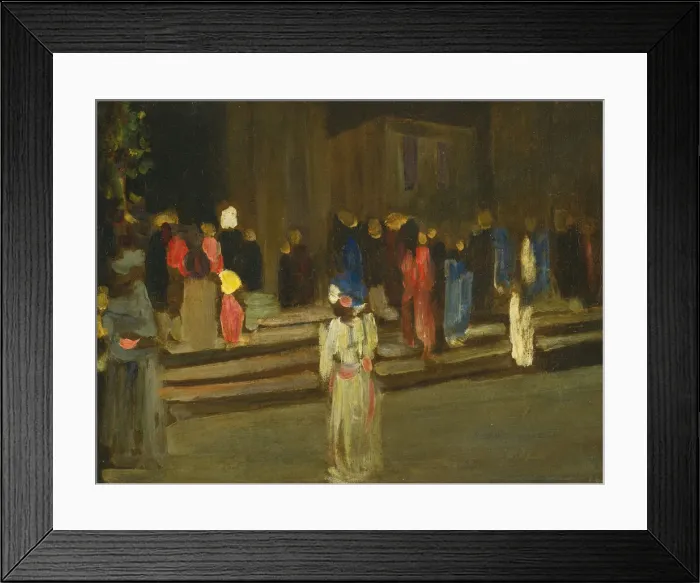 Framed Print : Park of Saint Cloud, Entrance, 1906. Artist: Kandinsky, Wassily Vasilyevich (1866-1944) Framed Print : Park of Saint Cloud, Entrance, 1906. Artist: Kandinsky, Wassily Vasilyevich (1866-1944)