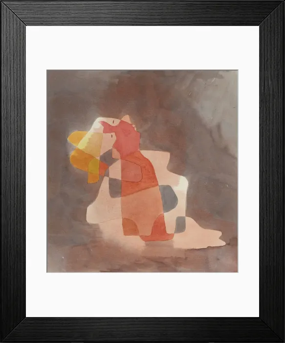 Framed Print : Woman Leaning Back, 1929. Artist: Klee, Paul (1879-1940) Framed Print : Woman Leaning Back, 1929. Artist: Klee, Paul (1879-1940)
