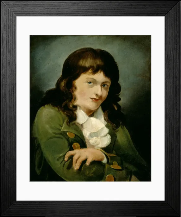 Framed Print : Self-portrait, 1791-1792. Artist: Turner, Joseph Mallord William (1775-1851) Framed Print : Self-portrait, 1791-1792. Artist: Turner, Joseph Mallord William (1775-1851)
