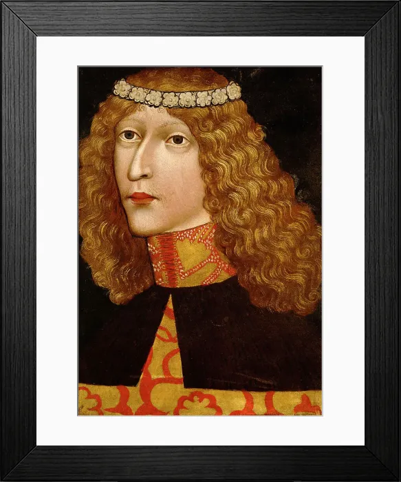 Framed Print : Ladislaus the Posthumous (1440-1457), 1457. Artist: Anonymous