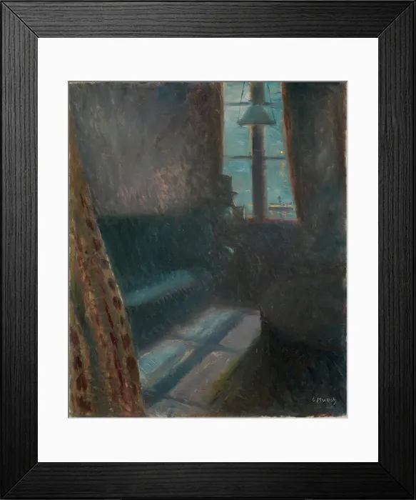 Framed Print : Night in Saint-Cloud, 1890. Artist: Munch, Edvard (1863-1944) Framed Print : Night in Saint-Cloud, 1890. Artist: Munch, Edvard (1863-1944)