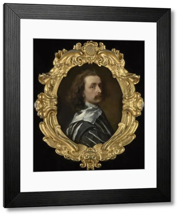 Framed Print : Self-portrait, 1641. Artist: Dyck, Sir Anthony van (1599-1641) Framed Print : Self-portrait, 1641. Artist: Dyck, Sir Anthony van (1599-1641)