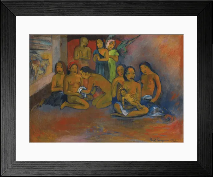 Framed Print : Nativite, 1902. Artist: Gauguin, Paul Eugene Henri (1848-1903) Framed Print : Nativite, 1902. Artist: Gauguin, Paul Eugene Henri (1848-1903)