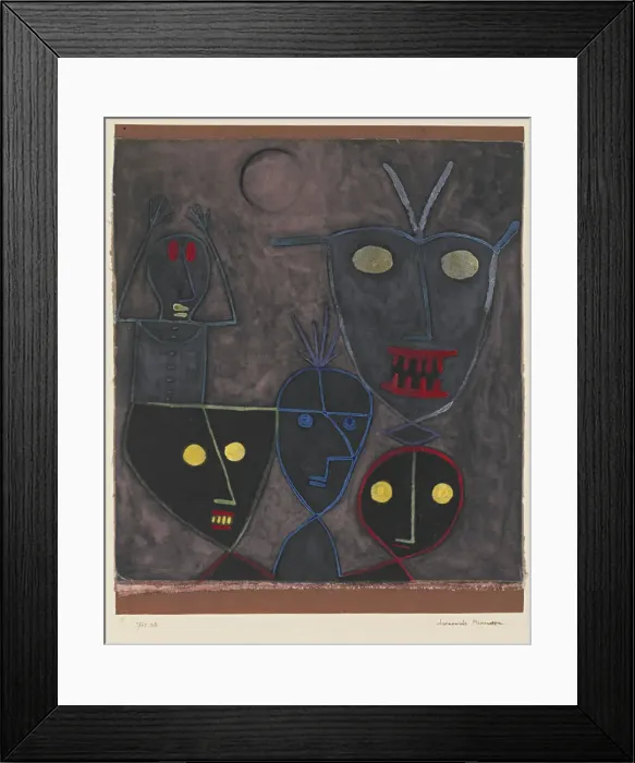 Framed Print : Demonic Puppets, 1929. Artist: Klee, Paul (1879-1940) Framed Print : Demonic Puppets, 1929. Artist: Klee, Paul (1879-1940)