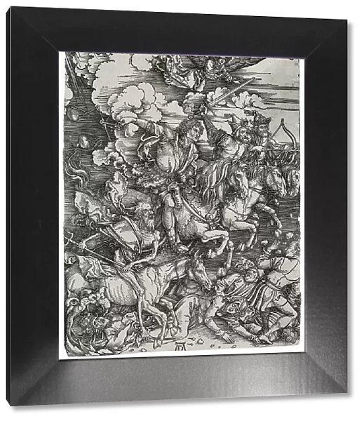 The Four Horsemen of the Apocalypse, ca 1498. Artist: Durer, Albrecht (1471-1528)