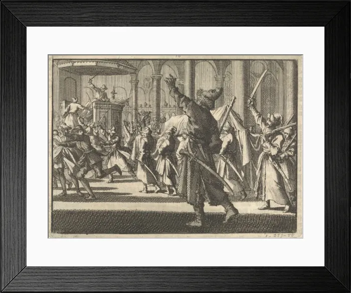 Framed Print : The Poles in the Riddarholm Church in Stockholm, 1698. Artist: Aa, Pieter van der (1659-1733) Framed Print : The Poles in the Riddarholm Church in Stockholm, 1698. Artist: Aa, Pieter van der (1659-1733)